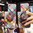Handyhülle Silikon Hülle Rahmen Schutzhülle Spiegel Modisch Muster A01 für Samsung Galaxy S21 5G