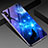 Handyhülle Silikon Hülle Rahmen Schutzhülle Spiegel Modisch Muster für Huawei Enjoy 10e Hellblau