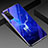 Handyhülle Silikon Hülle Rahmen Schutzhülle Spiegel Modisch Muster für Huawei Honor V30 Pro 5G Blau