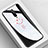 Handyhülle Silikon Hülle Rahmen Schutzhülle Spiegel Modisch Muster für OnePlus 7 Pro Schwarz
