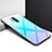 Handyhülle Silikon Hülle Rahmen Schutzhülle Spiegel Modisch Muster für OnePlus 8 Pro Hellblau