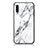 Handyhülle Silikon Hülle Rahmen Schutzhülle Spiegel Modisch Muster für Samsung Galaxy A30S Weiß