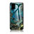 Handyhülle Silikon Hülle Rahmen Schutzhülle Spiegel Modisch Muster für Samsung Galaxy A51 5G Blau