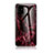 Handyhülle Silikon Hülle Rahmen Schutzhülle Spiegel Modisch Muster für Samsung Galaxy A51 5G Rot