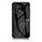 Handyhülle Silikon Hülle Rahmen Schutzhülle Spiegel Modisch Muster für Samsung Galaxy M13 4G Schwarz