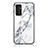 Handyhülle Silikon Hülle Rahmen Schutzhülle Spiegel Modisch Muster für Samsung Galaxy M13 4G Weiß
