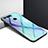 Handyhülle Silikon Hülle Rahmen Schutzhülle Spiegel Modisch Muster K01 für Huawei Honor V20 Blau