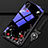 Handyhülle Silikon Hülle Rahmen Schutzhülle Spiegel Modisch Muster K01 für Huawei P20