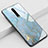 Handyhülle Silikon Hülle Rahmen Schutzhülle Spiegel Modisch Muster K01 für Xiaomi Mi 9T Cyan