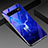 Handyhülle Silikon Hülle Rahmen Schutzhülle Spiegel Modisch Muster K05 für Samsung Galaxy S10 Blau