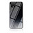 Handyhülle Silikon Hülle Rahmen Schutzhülle Spiegel Modisch Muster LS1 für Google Pixel 4 Grau