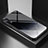 Handyhülle Silikon Hülle Rahmen Schutzhülle Spiegel Modisch Muster LS1 für Samsung Galaxy A70 Grau
