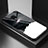 Handyhülle Silikon Hülle Rahmen Schutzhülle Spiegel Modisch Muster LS1 für Xiaomi Redmi Note 9 Pro Schwarz