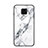 Handyhülle Silikon Hülle Rahmen Schutzhülle Spiegel Modisch Muster LS2 für Xiaomi Redmi Note 9S Weiß