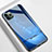 Handyhülle Silikon Hülle Rahmen Schutzhülle Spiegel Modisch Muster M01 für Apple iPhone 11 Pro Blau