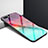 Handyhülle Silikon Hülle Rahmen Schutzhülle Spiegel Modisch Muster M02 für Oppo K1 Rot