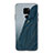 Handyhülle Silikon Hülle Rahmen Schutzhülle Spiegel Modisch Muster S01 für Huawei Mate 20 Blau