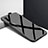 Handyhülle Silikon Hülle Rahmen Schutzhülle Spiegel Modisch Muster S01 für Huawei Y9s Schwarz