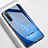 Handyhülle Silikon Hülle Rahmen Schutzhülle Spiegel Modisch Muster S01 für Realme XT Blau