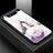 Handyhülle Silikon Hülle Rahmen Schutzhülle Spiegel Modisch Muster S01 für Samsung Galaxy A80 Violett