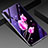 Handyhülle Silikon Hülle Rahmen Schutzhülle Spiegel Modisch Muster S02 für Samsung Galaxy Note 10 5G Rosa