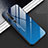 Handyhülle Silikon Hülle Rahmen Schutzhülle Spiegel Modisch Muster S02 für Xiaomi Mi 10 Blau
