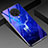 Handyhülle Silikon Hülle Rahmen Schutzhülle Spiegel Modisch Muster Z01 für Xiaomi Redmi K30 Pro 5G Blau