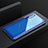 Handyhülle Silikon Hülle Rahmen Schutzhülle Spiegel Modisch Muster Z02 für Huawei P30 Blau