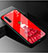 Handyhülle Silikon Hülle Rahmen Schutzhülle Spiegel Motiv Kleid Mädchen für Samsung Galaxy Note 10 Plus 5G Rot