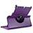 Handytasche Rotierende Schutzhülle Leder für Apple iPad Mini 3 Violett