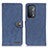 Handytasche Stand Schutzhülle Flip Leder Hülle A01D für Oppo A74 5G Blau