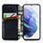Handytasche Stand Schutzhülle Flip Leder Hülle A01D für Samsung Galaxy S21 5G