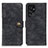 Handytasche Stand Schutzhülle Flip Leder Hülle A01D für Samsung Galaxy S21 Ultra 5G Schwarz