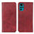 Handytasche Stand Schutzhülle Flip Leder Hülle A02D für Motorola Moto G22 Rot