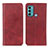 Handytasche Stand Schutzhülle Flip Leder Hülle A02D für Motorola Moto G40 Fusion Rot