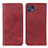 Handytasche Stand Schutzhülle Flip Leder Hülle A02D für Motorola Moto G50 5G Rot