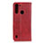 Handytasche Stand Schutzhülle Flip Leder Hülle A02D für Motorola Moto One Fusion Rot