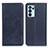 Handytasche Stand Schutzhülle Flip Leder Hülle A02D für Oppo Reno6 Pro 5G India Blau