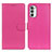 Handytasche Stand Schutzhülle Flip Leder Hülle A03D für Motorola Moto G82 5G Pink