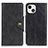 Handytasche Stand Schutzhülle Flip Leder Hülle A05 für Apple iPhone 14 Schwarz