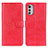 Handytasche Stand Schutzhülle Flip Leder Hülle A05D für Motorola Moto E32s Rot
