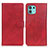 Handytasche Stand Schutzhülle Flip Leder Hülle A05D für Motorola Moto Edge 20 Lite 5G Rot