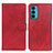 Handytasche Stand Schutzhülle Flip Leder Hülle A05D für Motorola Moto Edge Lite 5G Rot