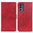 Handytasche Stand Schutzhülle Flip Leder Hülle A05D für Motorola Moto G62 5G Rot