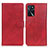 Handytasche Stand Schutzhülle Flip Leder Hülle A05D für Oppo A54s Rot