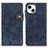 Handytasche Stand Schutzhülle Flip Leder Hülle A06 für Apple iPhone 14 Blau