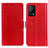 Handytasche Stand Schutzhülle Flip Leder Hülle A06D für Oppo K9 5G Rot