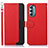 Handytasche Stand Schutzhülle Flip Leder Hülle A09D für Motorola Moto G Stylus (2022) 5G Rot