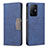 Handytasche Stand Schutzhülle Flip Leder Hülle B01F für Xiaomi Mi 11T 5G Blau