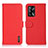Handytasche Stand Schutzhülle Flip Leder Hülle B01H für Oppo Reno6 Lite Rot